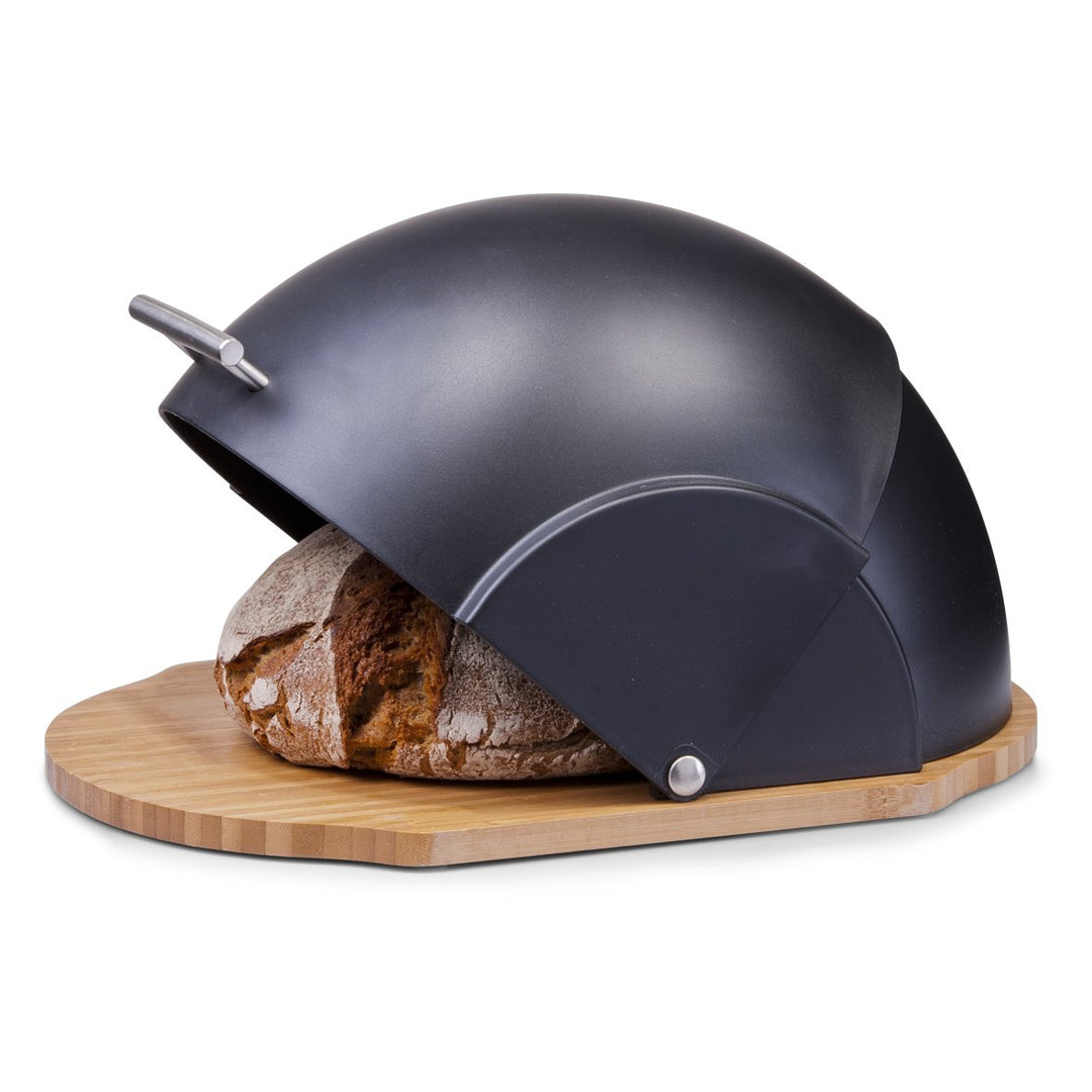 Zeller Brotkasten „schwarz/Bamus“, Holz, small, 27282