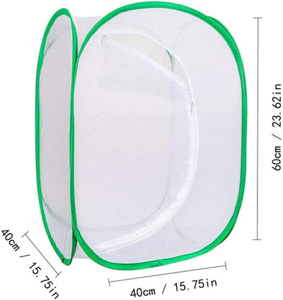 Yeelan Schmetterling Lebensraum zusammenklappbare Bug Catcher Net Mesh Insekten Pflanze Käfig Terrar