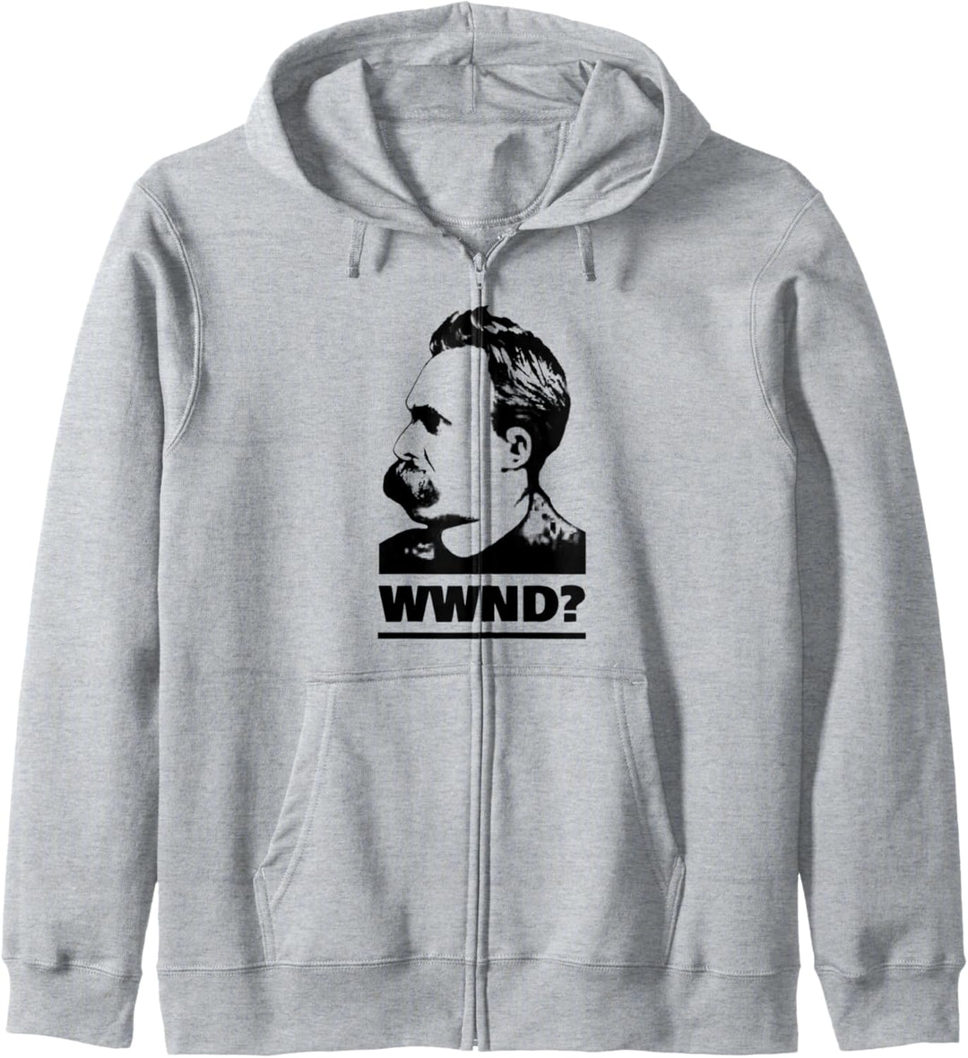 Was würde Nietzsche tun? - Existenzialistische Frage Kapuzenjacke