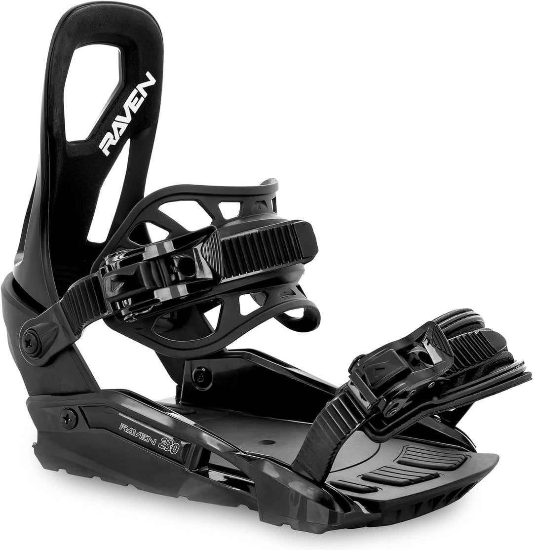 RAVEN Snowboard Set: Snowboard Mia Black + Bindung s230 Black S/M 147cm + s230 Black S/M, 147cm + s2