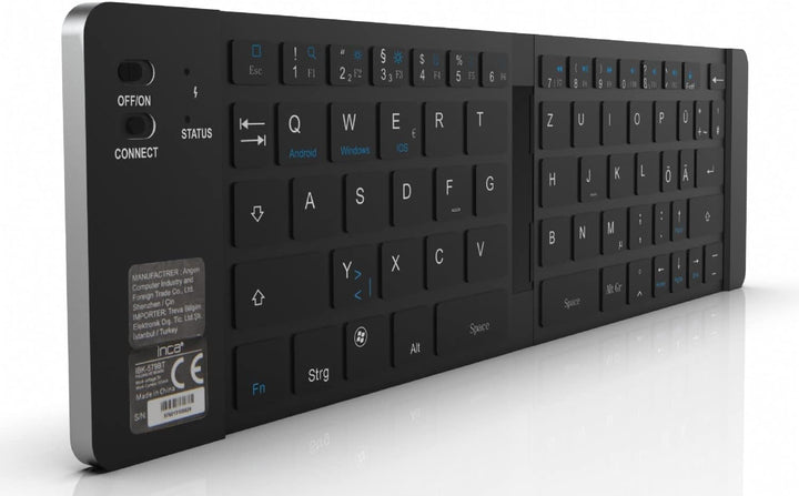 Inca Tastatur IBK-579BT Mini-Grösse, faltbar, Akku, SI&SW Retail