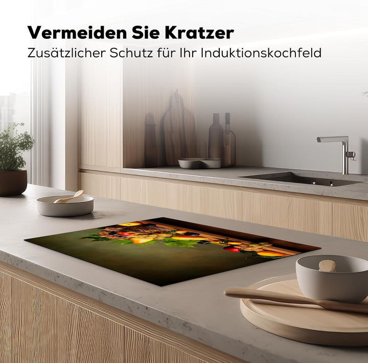 Herdabdeckplatte Einteilig Herdabdeckung Abdeckplatte für Ceranfeld Abdeckung Induktionskochfeld Auf