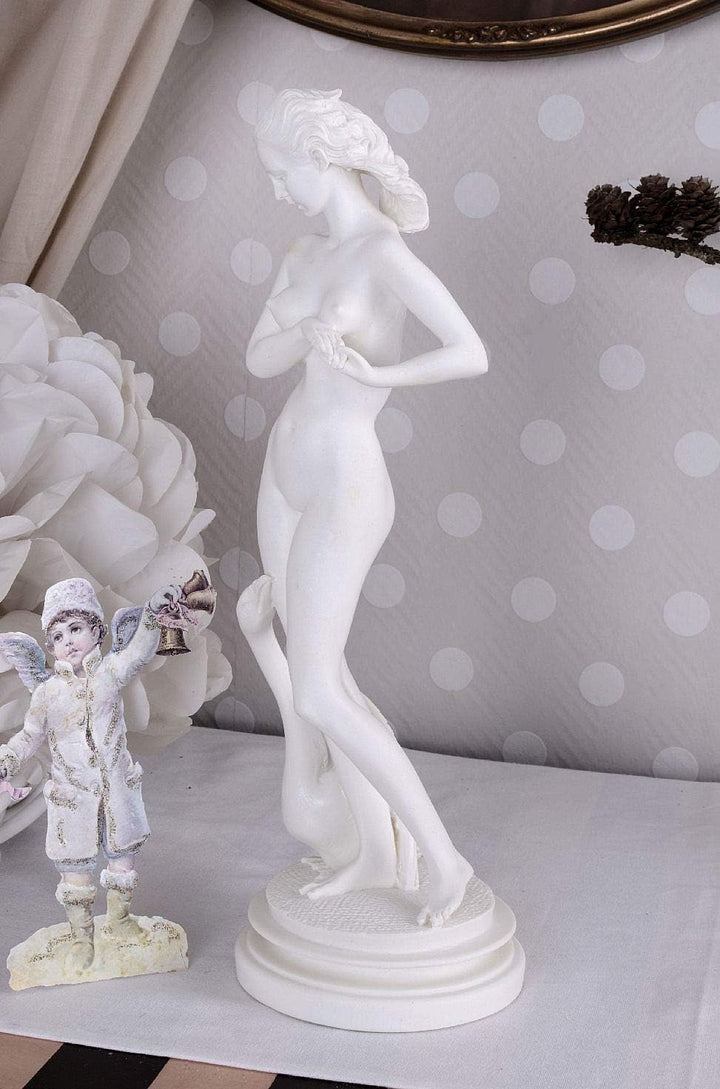 Mythologische Skulptur Leda & Schwan Figur Klassische Antike IS243 Palazzo Exklusiv