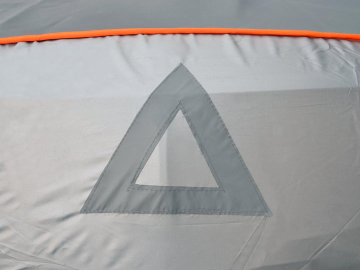 APA 16167 Hagelschutz-Vollgarage L, Autoabdeckung, Autoplane, reissfest, wasserabweisend, grau Hagel