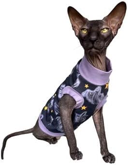 Kotomoda Katzen-Rollkragen-Geist für Sphynx und nackte Katzen (gross), L