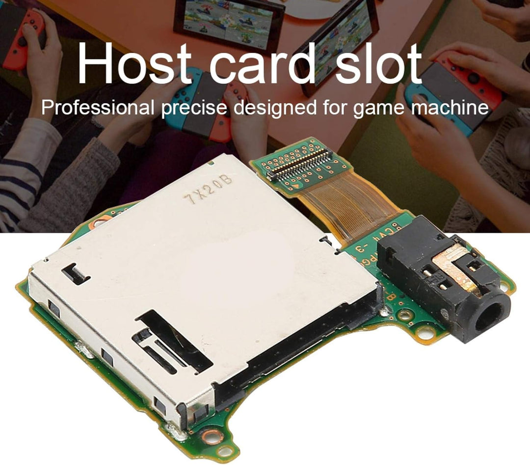 ciciglow Spielkartensteckplatz für Nintendo Switch Nintendo Switch Host-Reparaturzubehör Hostkartens
