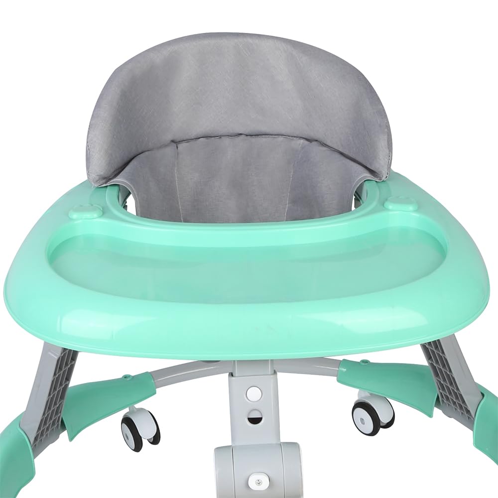 5-in-1 Lauflernhilfe für Babys, mit verstellbaren Höhen, Gehfrei Babywalker ab 6 Monate, bis zu 25 k