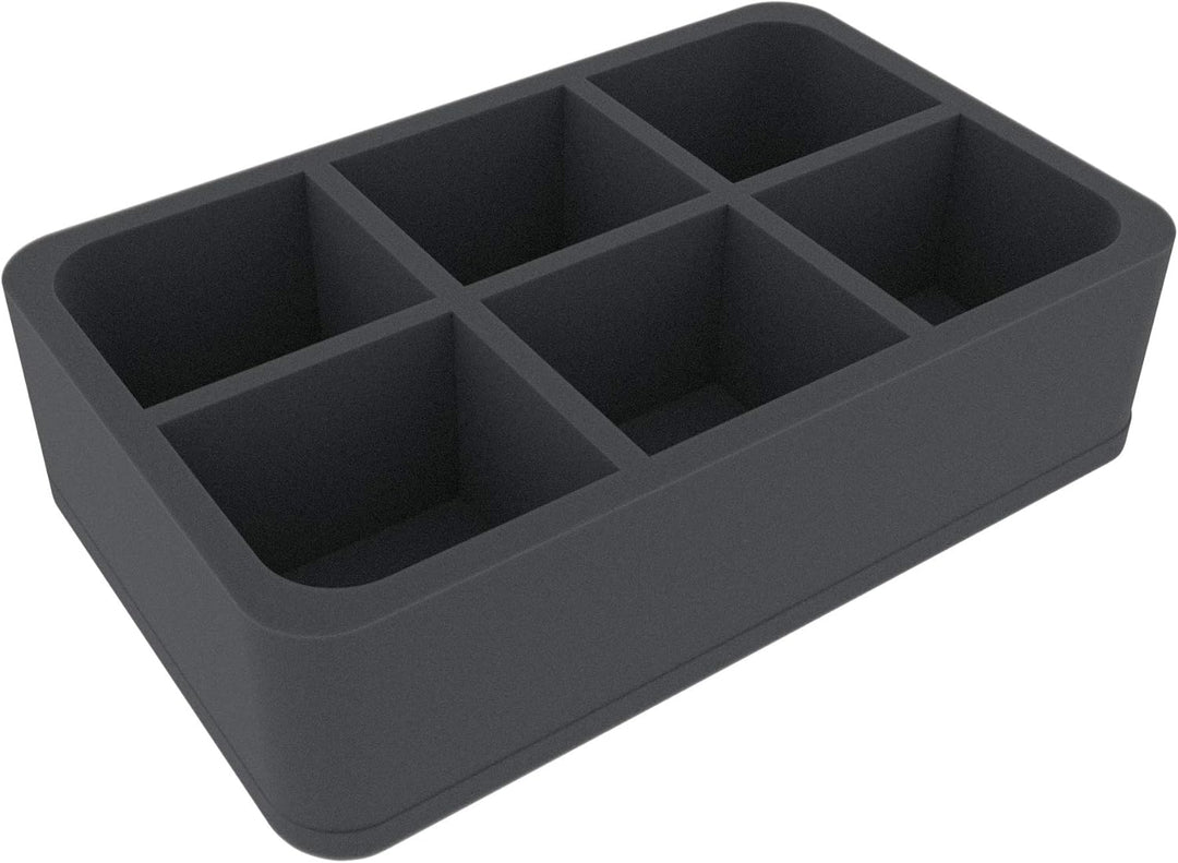 Feldherr HS075A023 Schaumstoffeinlage kompatibel mit Necrons - 6 Fächer