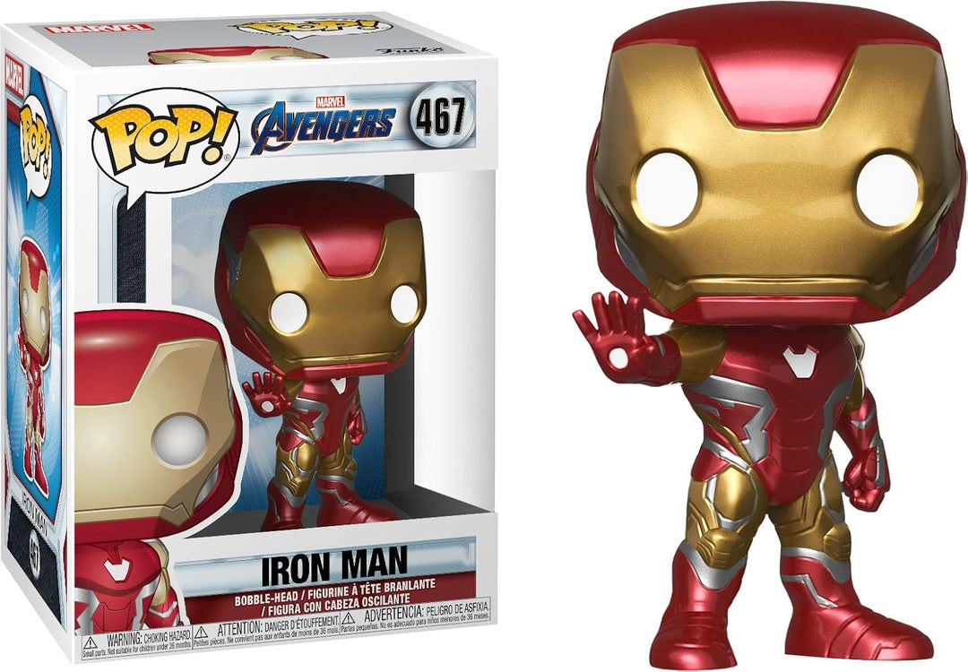 Funko Pop! Marvel Avengers: Endgame Iron Man Exclusive Vinyl Bobble-Head Figure Einheitsgrösse Einhe