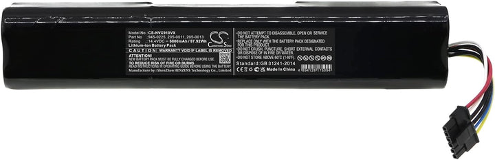 TECHTEK akku Kompatibel mit [Neato] Botvac Connected, Botvac Connected D3, Botvac Connected D5, Botv