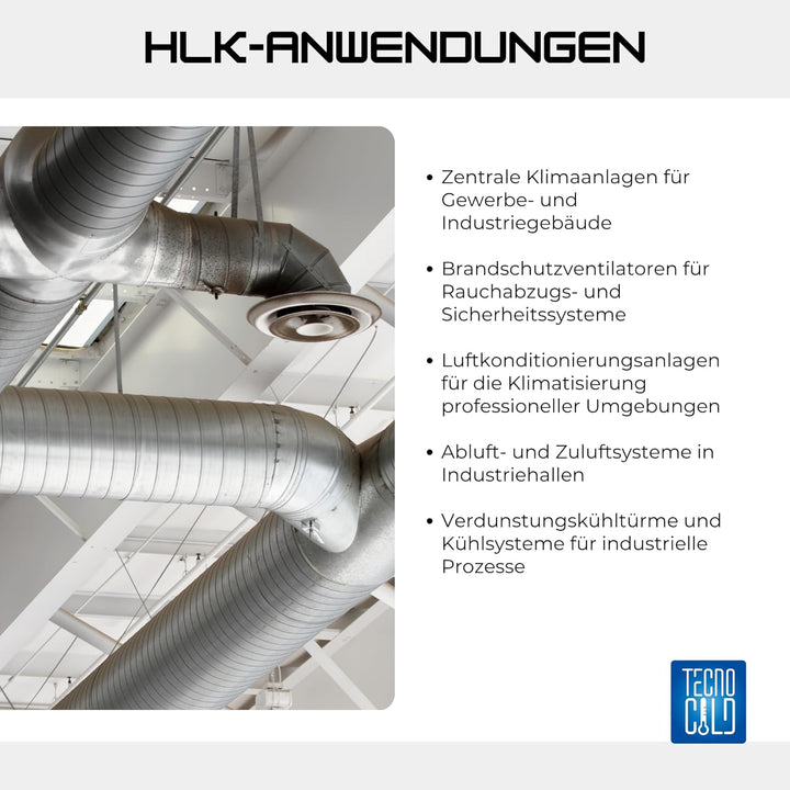 Axiallüfter 200 mm 230V – Industrieventilator mit Motor und Schutzgitter für kompakte Lüftungssystem