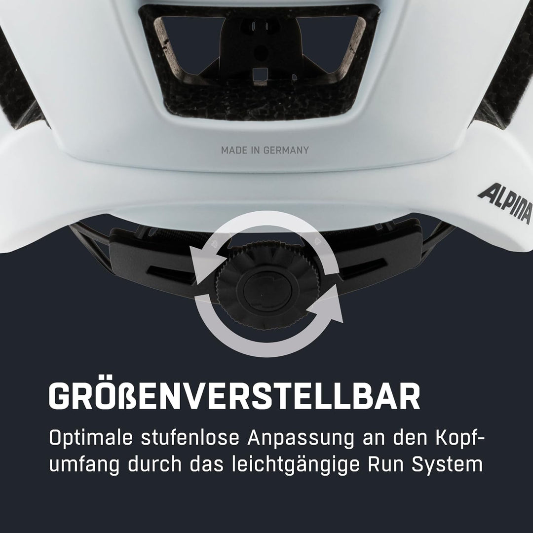 Alpina Kamloop Helm weiss 55-59 cm, 55-59 cm