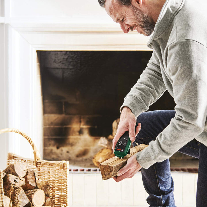 Bosch Feuchtemessgerät UniversalHumid (Holzgruppenauswahl, Holzgruppenaufkleber in 12 Sprachen,