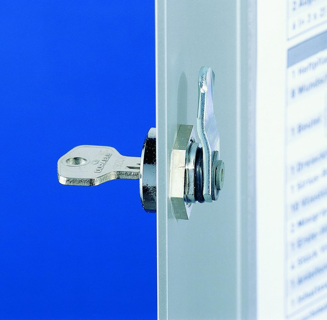 Durable Schlüsselkasten Key Box 36, für 36 Schlüssel, silber, 195223 36 Schlüssel Schlüssel, 36 Schl