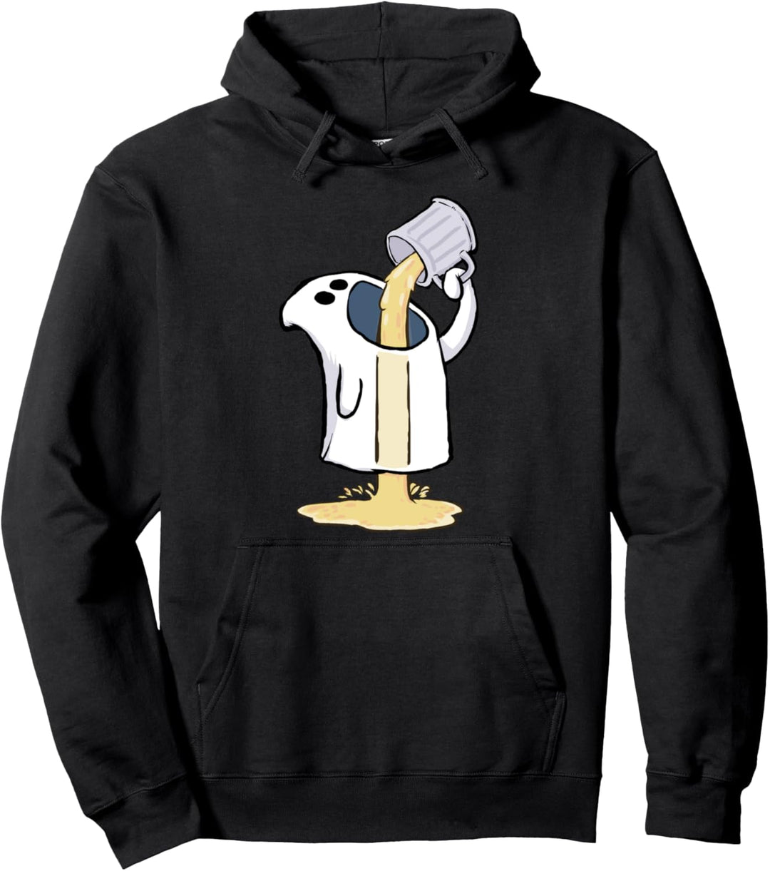 Lustiges Biertrink-Geist Halloween Leckerli Geschenk Pullover Hoodie