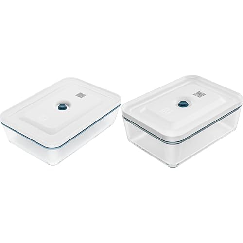 Zwilling Fresh & Save Vakuum Kühlschrankboxenset (+Auflaufform), 2tlg, Glas, La Mer Kühlschrankboxse