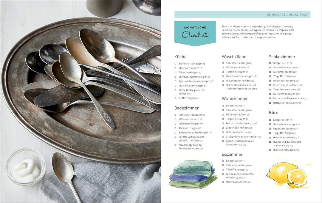 Clean: Einfache Tipps und Techniken für Ihr sauberes Zuhause, Gebundenes Buch