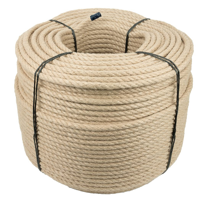 Kratzbaumland Polyhanfseil Premium-Outdoor-Sisalseil 100 Meter versch. Dicken (6 mm), 6 mm