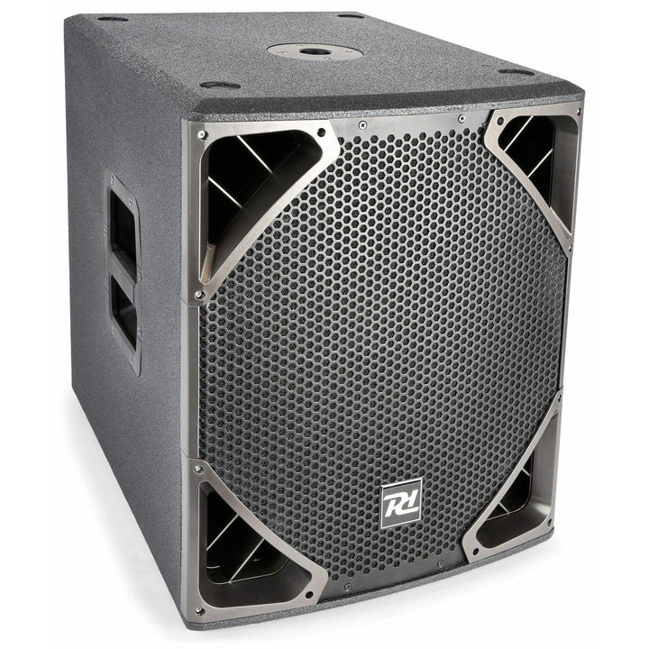 Power Dynamics PD615SA PA Subwoofer aktiv, 15 Zoll 1000 Watt, Bassbox Subwoofer Verstärker eingebaut