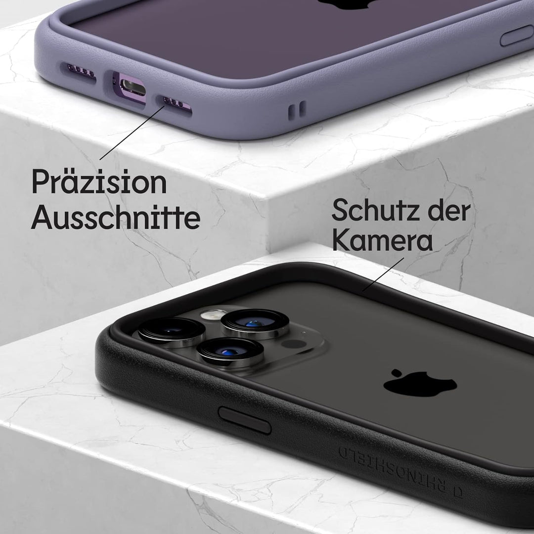 RhinoShield Modulares Case kompatibel mit [iPhone 14 Pro] | Mod NX - Anpassbare & stossdämpfende Sch