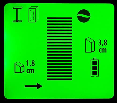 AGT Leitungsfinder: 5in1-Multi-Detektor mit LCD-Display für Metall, Stromleitungen & Holz (Kabelfind