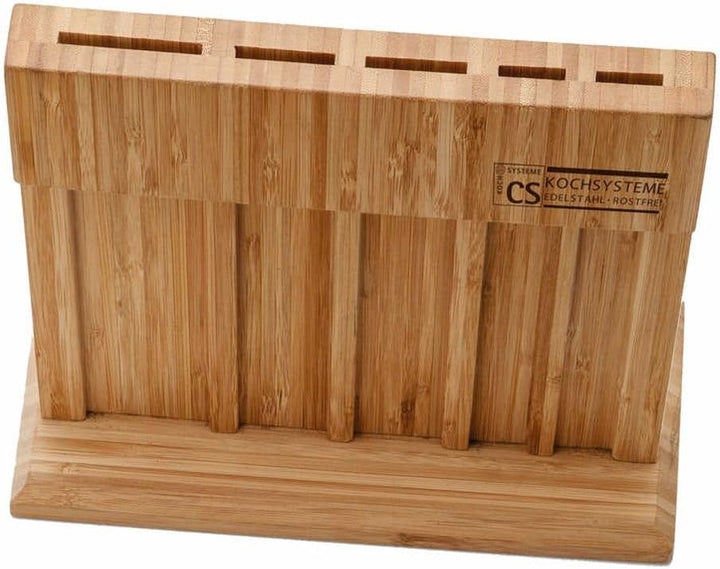 CARL SCHMIDT SOHN Schmidt Sohn Messerblock Soest 7-teilig mit Schneidbrett Edelstahl/Holz , Masse: 2