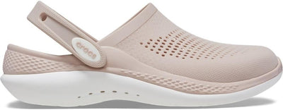 Unisex Literide 360 Clog, Pink Clay White