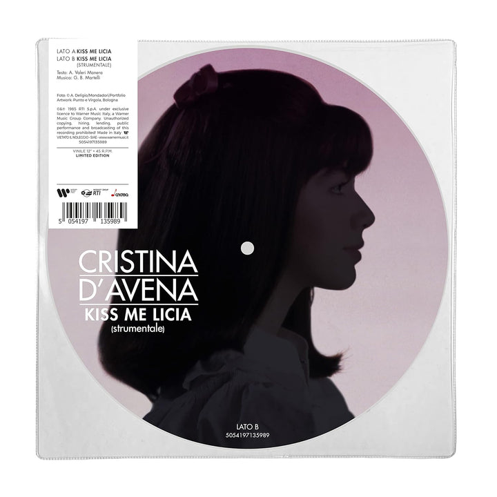 Kiss Me Licia / Kiss Me Licia (Instrumental), Vinyl