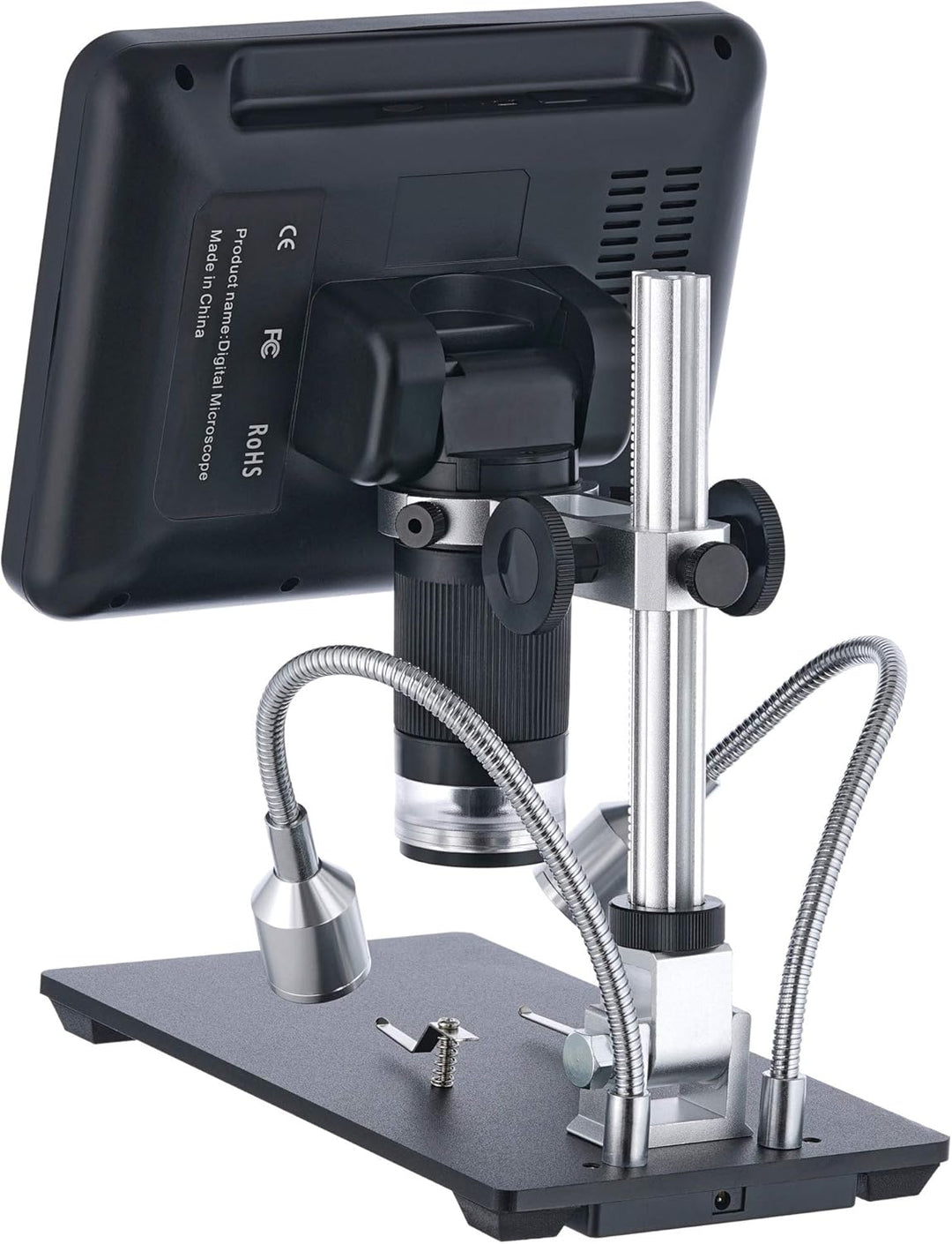 Levenhuk DTX RC2 Handmikroskop mit Digitaler Fernbedienung, 3- bis 200-Facher Vergrösserung und 17,8