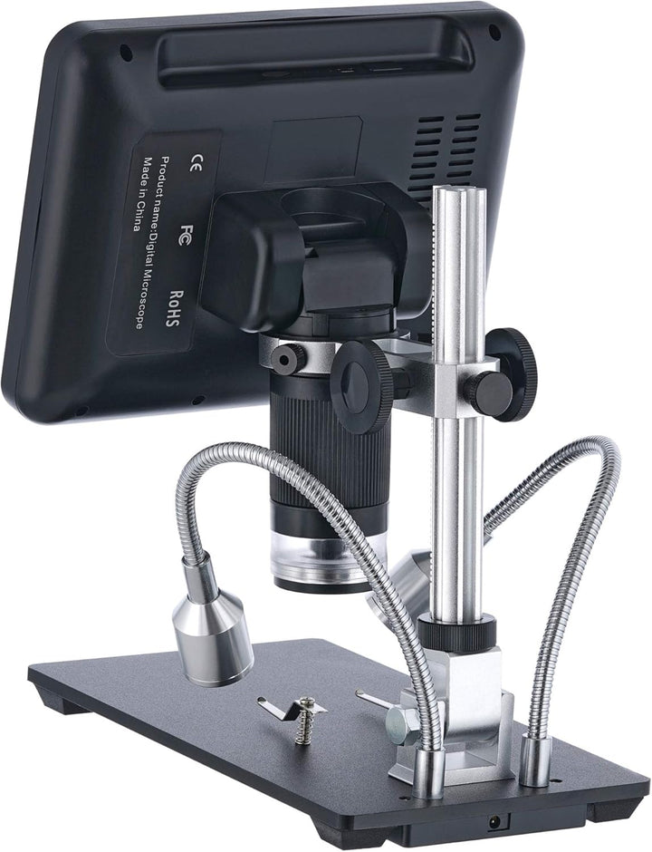 Levenhuk DTX RC2 Handmikroskop mit Digitaler Fernbedienung, 3- bis 200-Facher Vergrösserung und 17,8