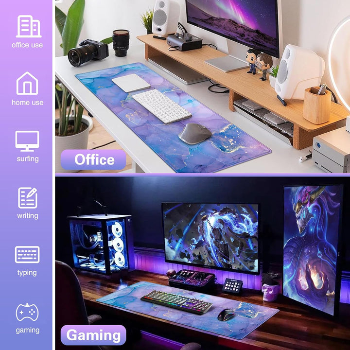 Gaming Mauspad, Mauspad 900x400mm(35.4x15.7in) XXL,rutschfeste Mouse Pad/Mauspads,Einfach Zu Reinige