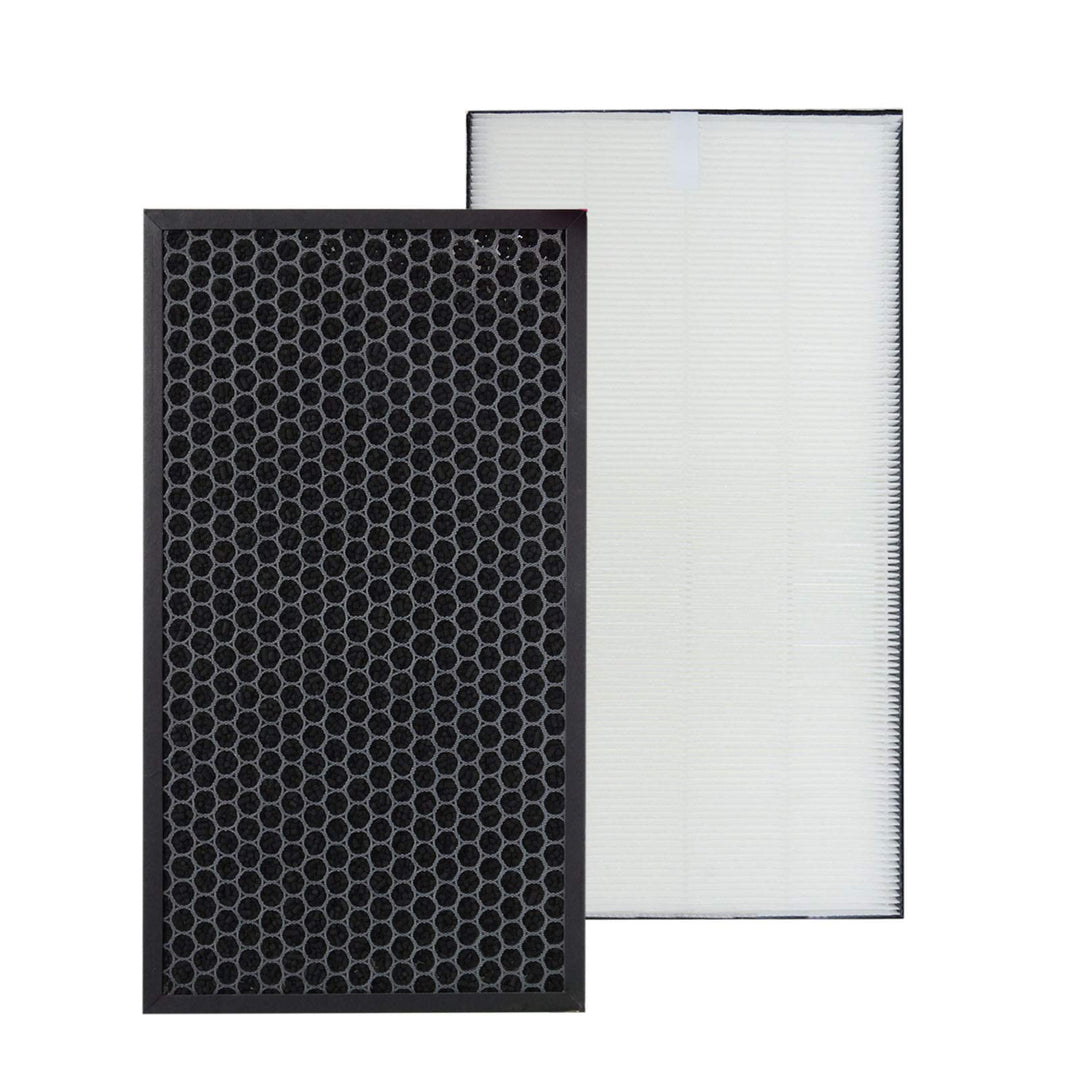 PUREBURG Ersatz-HEPA-Filter+Deofilter Kompatibel mit Sharp UA-HD60U-L/UA-HG60E-L LUFTREINIGER mit Be