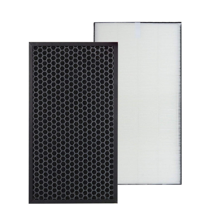 PUREBURG Ersatz-HEPA-Filter+Deofilter Kompatibel mit Sharp UA-HD60U-L/UA-HG60E-L LUFTREINIGER mit Be