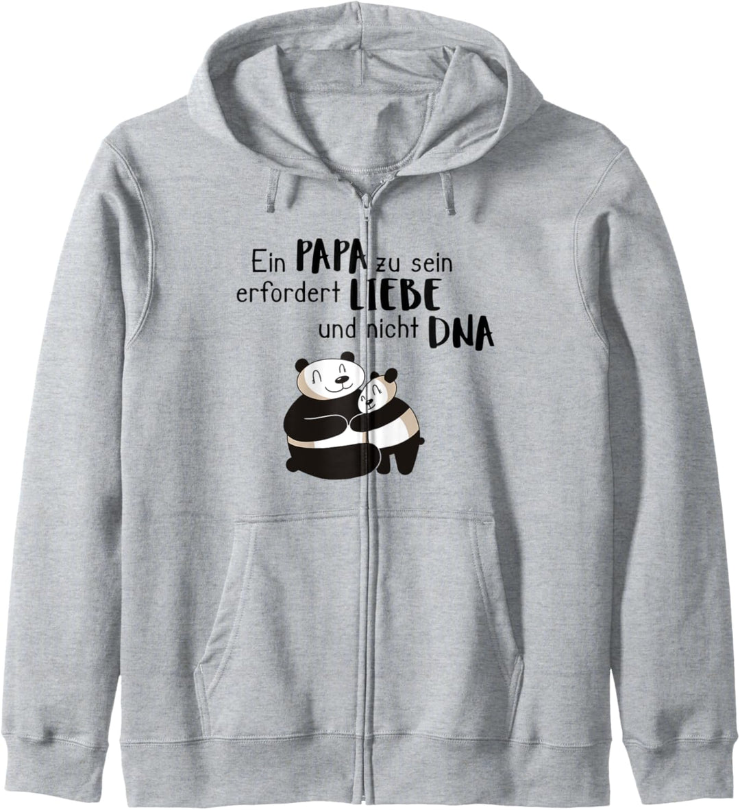 Grosser kleiner Panda Bonus Papa Stiefpapa Kapuzenjacke