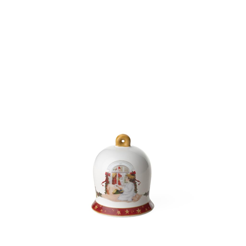 Villeroy &amp; Boch - Annual Christmas Edition Glocke 2022 6x6x7cm, Premium Porzellan, Sammlerstück Jahr