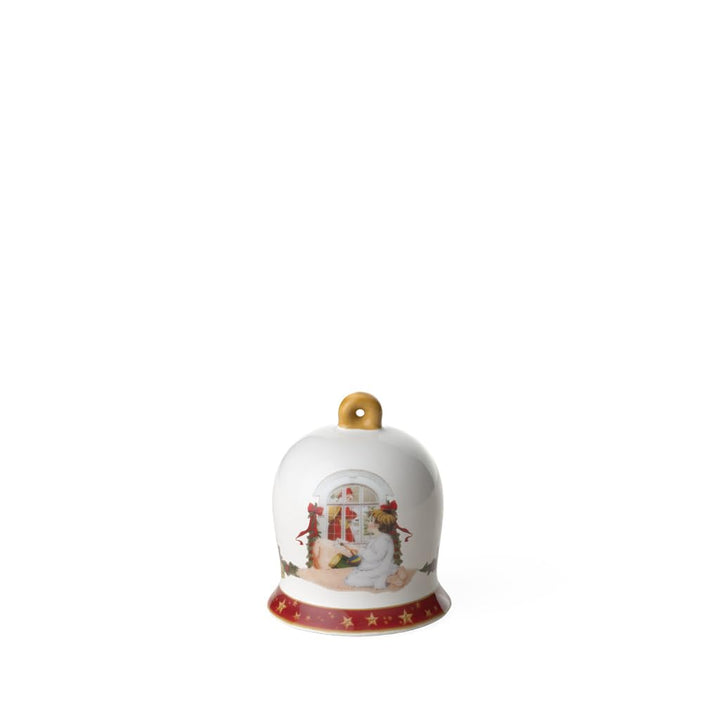 Villeroy &amp; Boch - Annual Christmas Edition Glocke 2022 6x6x7cm, Premium Porzellan, Sammlerstück Jahr