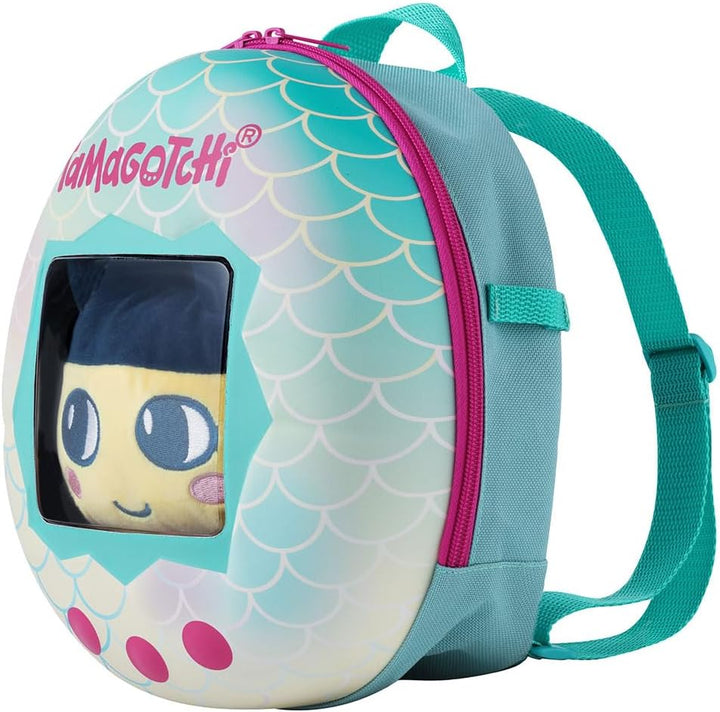 Bandai – Tamagotchi – 3-in-1 Rucksack – Tamagotchi Rucksack mit Mametchi-Plüschtier – Mode-Accessoir