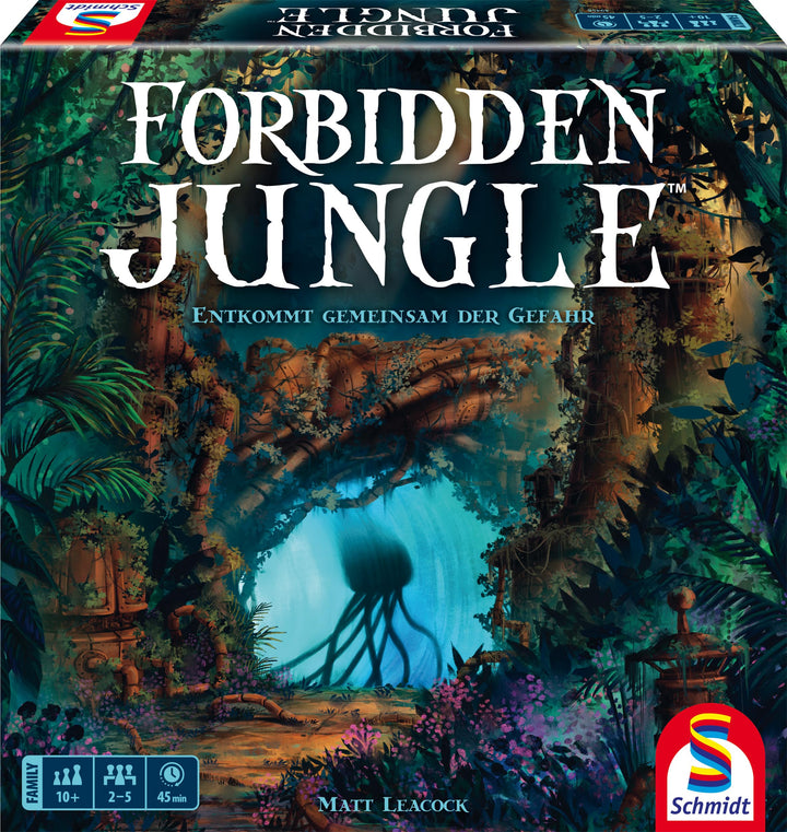 Schmidt 49458 Forbidden Jungle Familienspiel, ab 10 Jahren