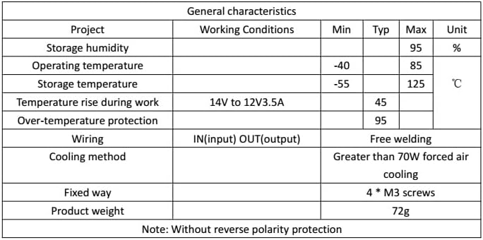 TECNOIOT 2 STÜCKE DC-DC 9-35 V bis 1-35 V 80 W Step Up Down Buck Boost Converter Netzteilmodul