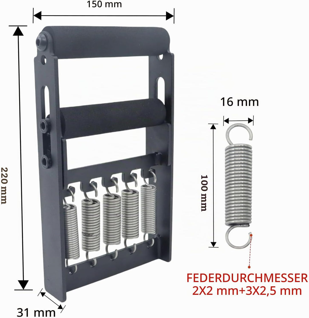 AHTAPFON Hand Grip Strength Trainer Armstärke Unterarm- und Fingergriff-Trainer Mit Schaumstoff-Grif