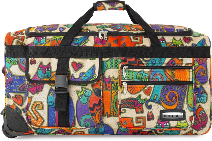 Hochwertige robuste Reisetasche mit Rollen Jumbo Big-Travel 80-150 Liter mit bis zu 3 Rollen Neue Ge