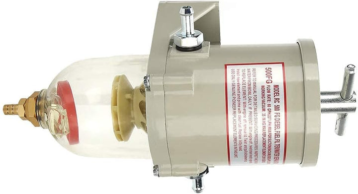 Auto Dieselfilter Kraftstofffilter, 500FG Motor Kraftstofffilter Wasserabscheider mit Schraubendicht