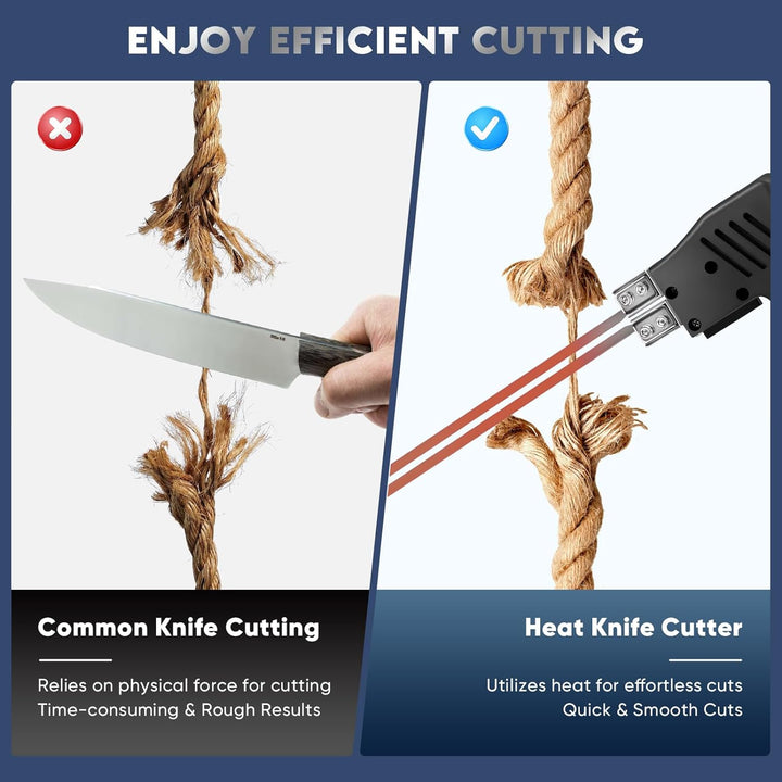 Yontwe Luftgekühlter 250W Schaumschneider Elektrisches heisses Messer Styropor-Schneidwerkzeug-Kit H