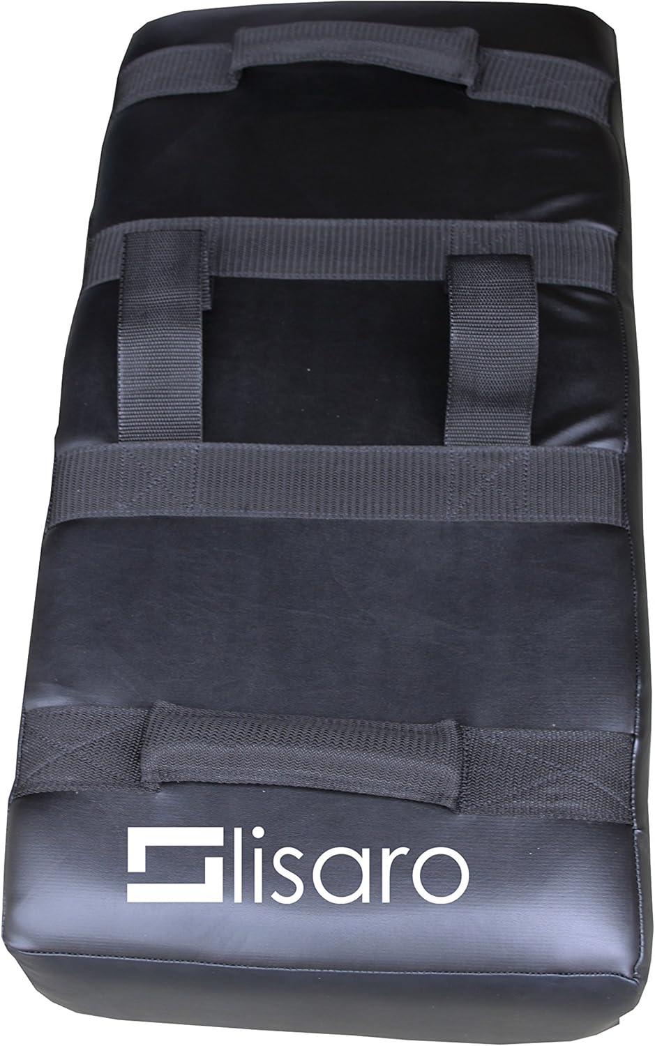Lisaro Kick Schlagschild für Thai- und Kickboxen/Kick schlagpolster 60cm schwarz