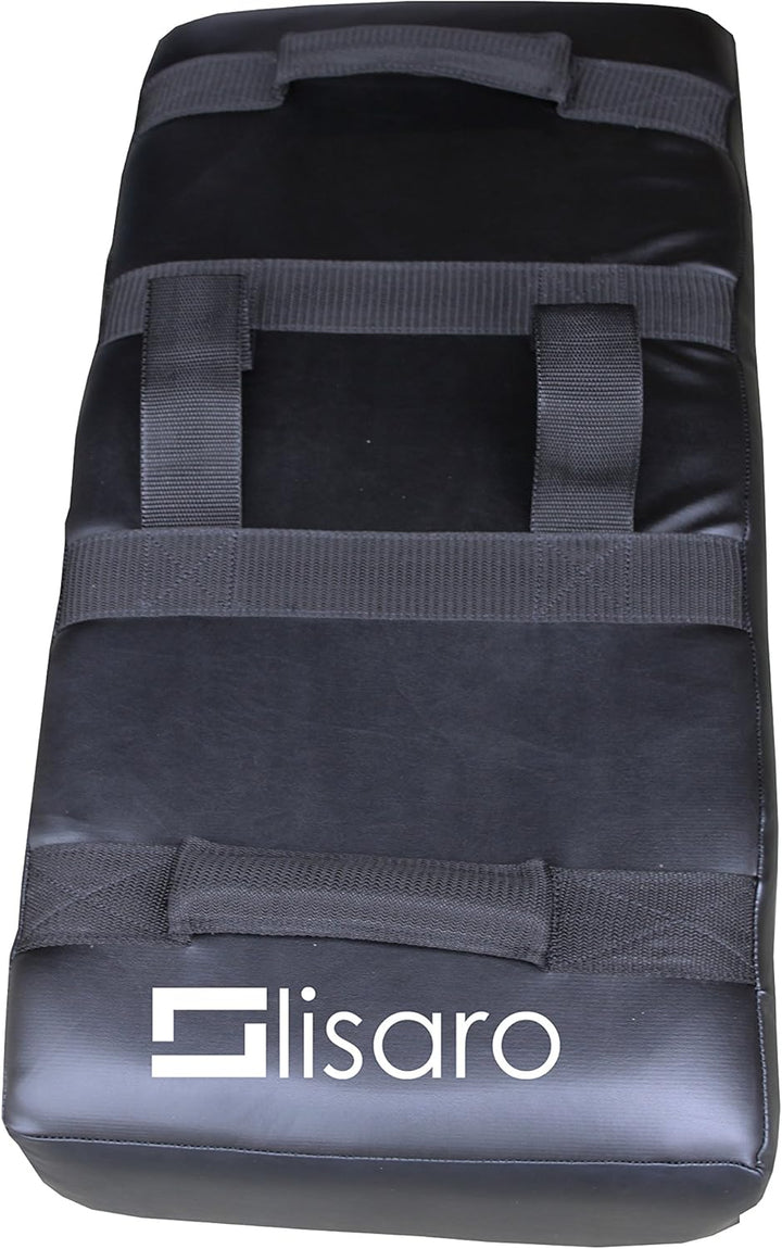 Lisaro Kick Schlagschild für Thai- und Kickboxen/Kick schlagpolster 60cm schwarz