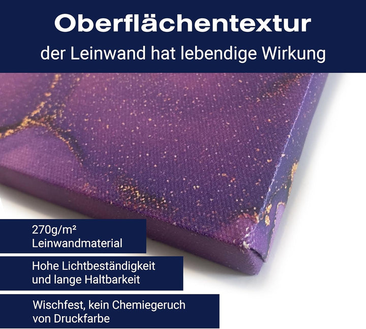 wandmotiv24 Leinwandbild Motivation, Hochformat, one Hour M0066 60L x 45B cm Leinwandbild Motivation