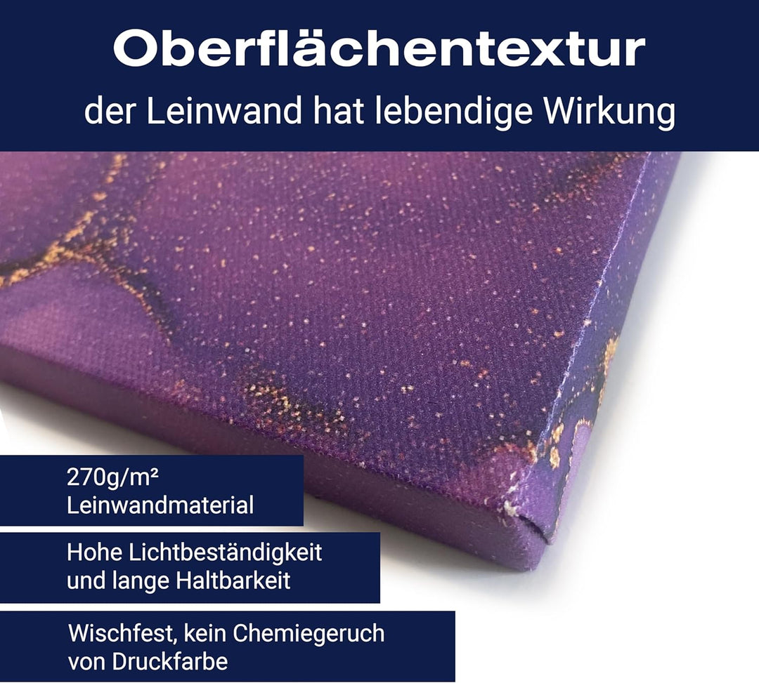 wandmotiv24 Leinwandbild Vintage, 80x60cm, Querformat, Blumen, Deko, Bilder auf Leinwand, Wanddeko,