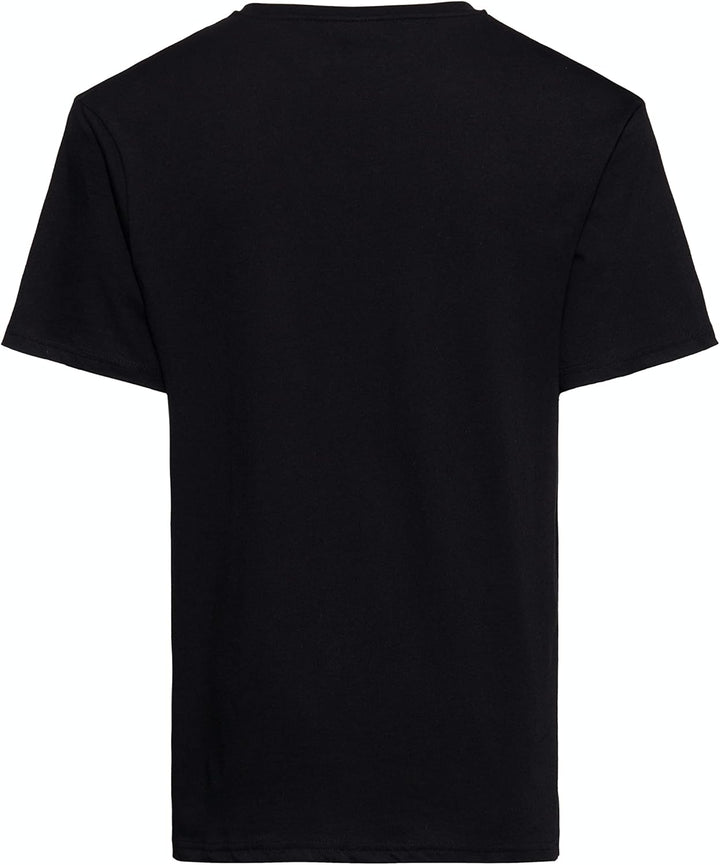 King Kerosin Herren Classic T-Shirt | Kurzarm Shirt | Basic Shirt | Regular Fit | Front-Print | Retr
