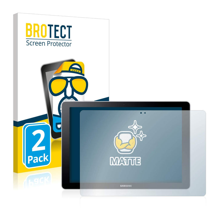 BROTECT Entspiegelungs-Schutzfolie für Samsung Galaxy Book 10.6 (2 Stück) Matte Displayschutz-Folie,