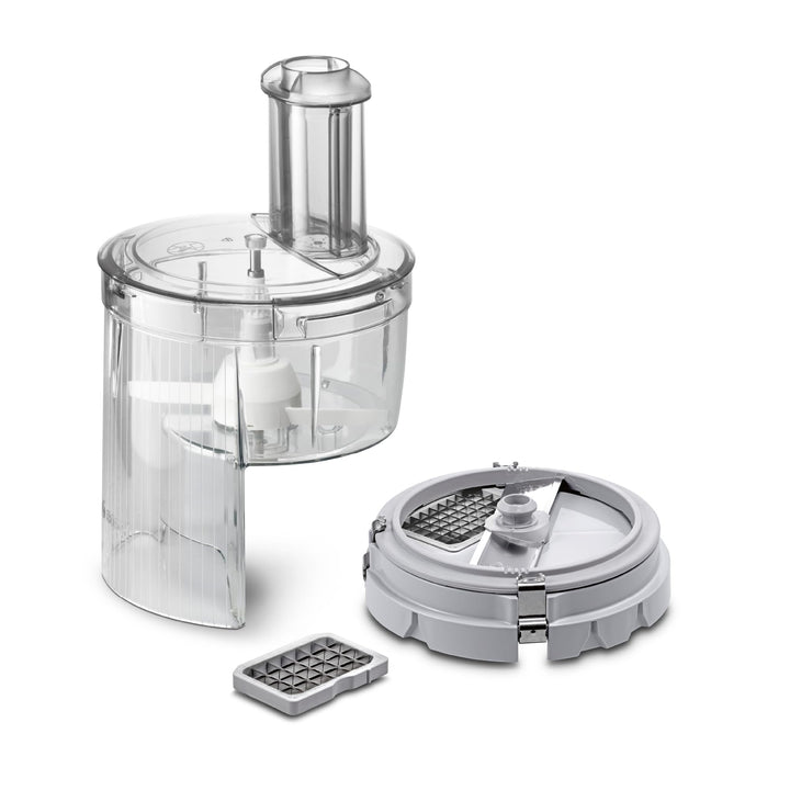 Bosch Würfelschneider MUZ5CC2, schnelles Würfeln, Gehäuse, für 2 Würfelgrössen, Gitterreiniger, spül